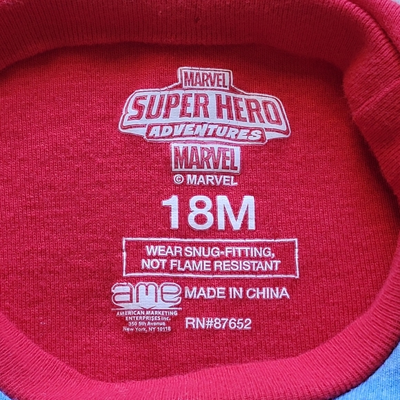 Marvel Boys 2-Piece Spiderman Top and Shorts 18M - Picture 5 of 9